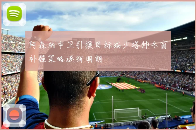 阿森纳中卫引援目标减少塔帅冬窗补强策略逐渐明朗